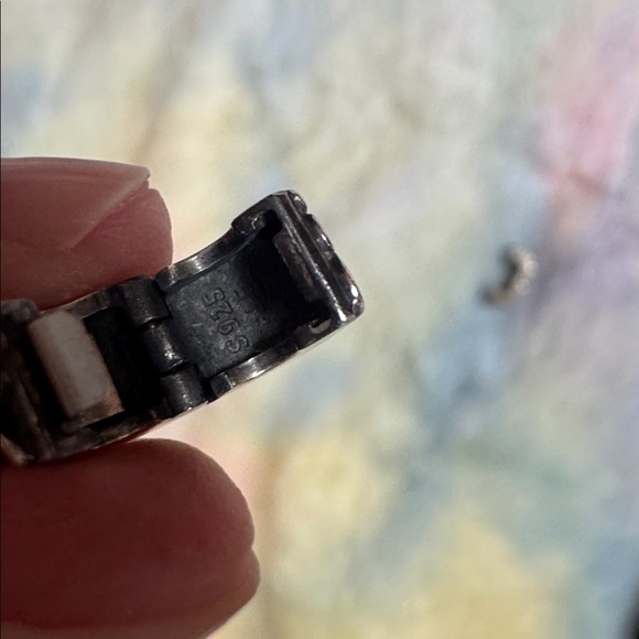 Pandora sterling silver swirl clip set - Picture 3 of 8